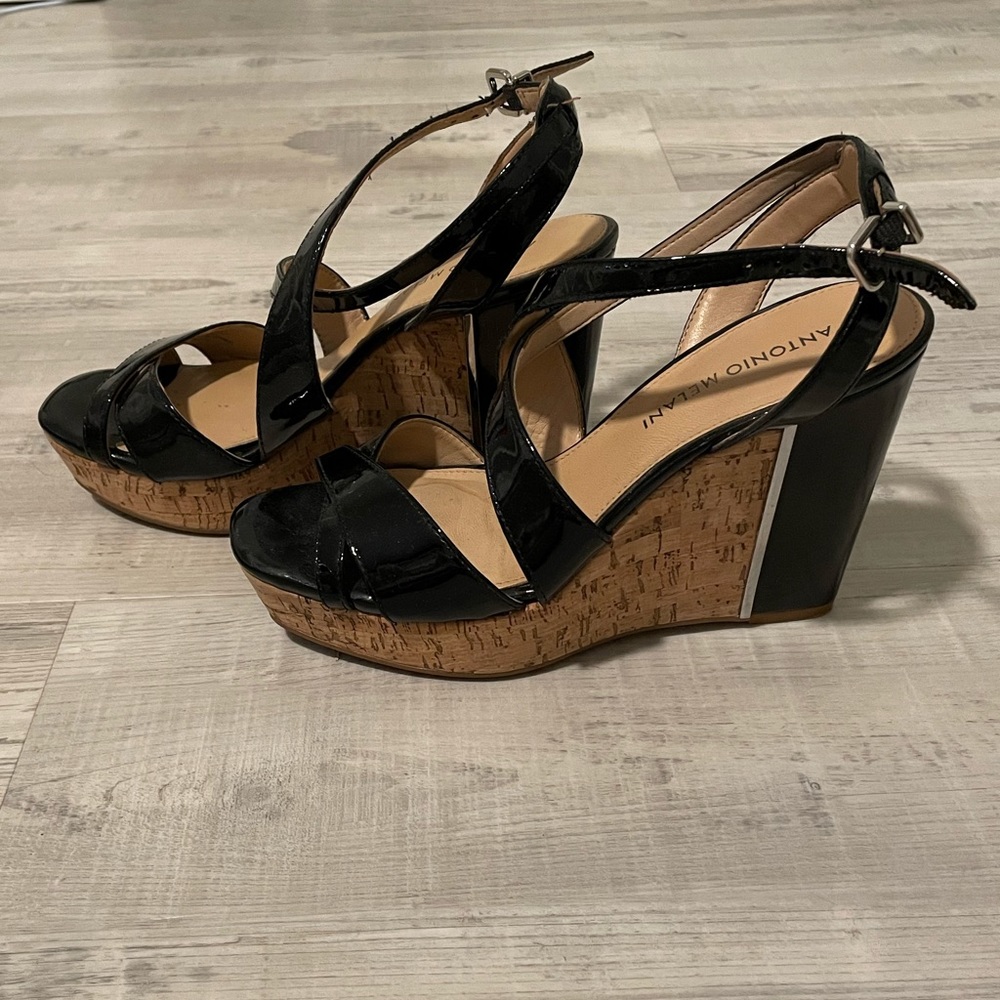 Antonia Melani Black Heels